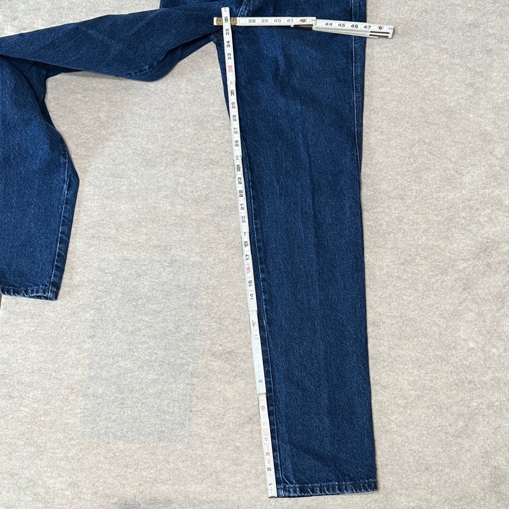 Vintage Western Rockies Rocky Mountain High Rise Yoke Jeans Blue (31/11) 27 x 35 - Picture 7 of 10